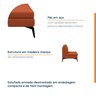 Sofá Modular 2 Lugares com Chaise 150cm Calla CabeCasa MadeiraOriginals - 5