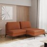 Sofá Modular 2 Lugares com Chaise 150cm Calla CabeCasa MadeiraOriginals - 1
