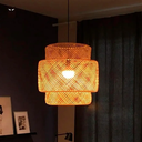 Ver imagem 2 de PENDENTE RÚSTICO BALI FIBRA DE BAMBU 1XE27 (D)40CM GMH TRADE