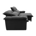 Ver imagem 7 de Sofá Retrátil Reclinável Paris 200cm Suede Velut com Molas no Assento - King House