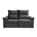 Ver imagem 3 de Sofá Retrátil Reclinável Paris 200cm Suede Velut com Molas no Assento - King House