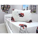 Ver imagem 3 de Jogo De Lençol Com Elastico E Fronha Homem Aranha Kit 2pçs