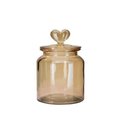 Ver imagem 1 de Pote Hermético Âmbar Coração 650ml - Tuut
