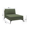 Sofá Modular 2 Lugares com Chaise 170cm Calla CabeCasa MadeiraOriginals - 3
