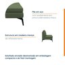Sofá Modular 2 Lugares com Chaise 170cm Calla CabeCasa MadeiraOriginals - 5