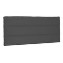 Ver imagem 1 de Cabeceira Painel Estofada Cama Box Casal King La Italian 195cm Suede Cinza - Desk Design