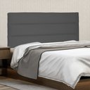 Ver imagem 2 de Cabeceira Painel Estofada Cama Box Casal King La Italian 195cm Suede Cinza - Desk Design