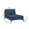 Sofá Modular 2 Lugares com Chaise 170cm Calla CabeCasa MadeiraOriginals - 3