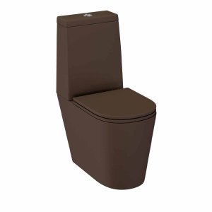 Bacia para Caixa Acoplada Marrom Fosco Deca Cod: P.230.22