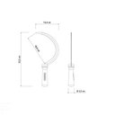 Ver imagem 2 de Foicinha com Dentes Tramontina em Aço com Cabo de Madeira Tramontina