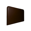 Ver imagem 1 de Cabeceira Estofada Casal Orgânica Não É Segredo Facto Marrom Escuro 140x120