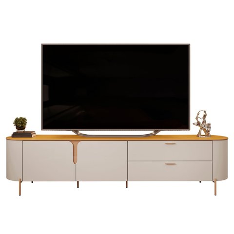 Rack Bancada de Tv 75 Pol 241cm Celi D04 Bali/cedro - Mpozenato