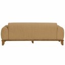 Ver mais imagens de Sofá Molino 3 Lugares 210cm Pés Madeira Castanho Bouclé Camel - Nexta Casa