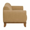 Ver imagem 7 de Sofá Molino 3 Lugares 210cm Pés Madeira Castanho Bouclé Camel - Nexta Casa