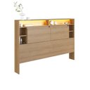 Ver imagem 6 de Cabeceira Casal e Queen com LED e Organizador Genebra