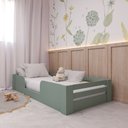 Ver imagem 2 de Cama Infantil Montessoriana Solteiro Liz Casatema MadeiraOriginals Verde