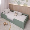 Ver imagem 3 de Cama Infantil Montessoriana Solteiro Liz Casatema MadeiraOriginals Verde