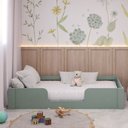 Ver imagem 1 de Cama Infantil Montessoriana Solteiro Liz Casatema MadeiraOriginals Verde