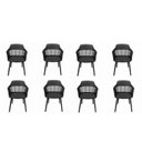 Ver imagem 1 de Kit com 8 Cadeiras Mena para Sala de Jantar