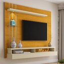 Ver imagem 4 de Painel para Tv de até 55 Suspenso Éden Naturale/off White