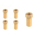 Ver imagem 1 de Kit 5 Conexão Extensor Aumento Prolongador Longo Rosca 1/2 3,5cm