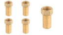 Ver imagem 1 de Kit 5 Conexão Extensor Aumento Prolongador Longo Rosca 1/2 3,5cm
