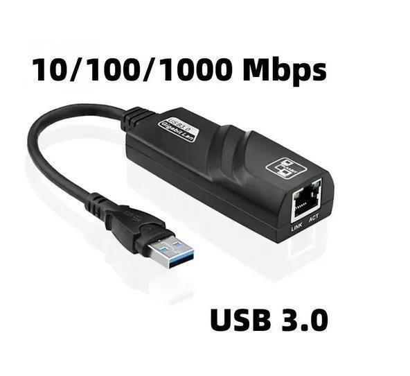 Adaptador Rede Usb 3.0 Gigabit Rj45 Ethernet 10/100/1000 - 2