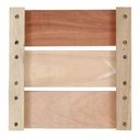 Ver imagem 2 de Deck Modular 30x30cm Madeira Eucalipto Rosa Woodforce