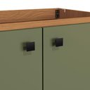 Ver imagem 4 de Cozinha Modulada Pixel Kappesberg 100% Mdp Canela/verde Frevo/canela 280cm