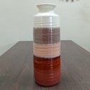 Ver imagem 2 de Vaso Decorativo Enfeite Casa Cerâmica 40x15x15cm Marrom