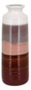 Ver imagem 1 de Vaso Decorativo Enfeite Casa Cerâmica 40x15x15cm Marrom