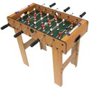 Ver imagem 3 de Mini Mesa Pebolim Futebol Totó 69x36 Infantil com Pé Alto 18 Jogadores Bolinha Placar Brinqway Bw-