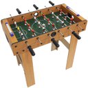 Ver imagem 1 de Mini Mesa Pebolim Futebol Totó 69x36 Infantil com Pé Alto 18 Jogadores Bolinha Placar Brinqway Bw-