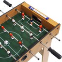 Ver imagem 5 de Mini Mesa Pebolim Futebol Totó 69x36 Infantil com Pé Alto 18 Jogadores Bolinha Placar Brinqway Bw-