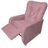 Poltrona de Amamentação Reclinavel Quarto Sala Paris Rosa - 1