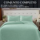 Ver imagem 6 de Jogo King Size Barcelona 100%algodão Premium Conforto Luxo:verde
