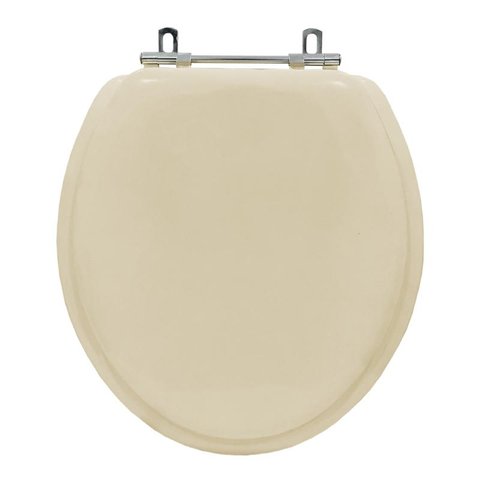 Tampa de Vaso Sanitario Almofadada Convencional Oval Bege Claro para Varios Fabricantes de Louças