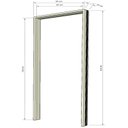 Ver imagem 3 de Jogo Batente Ecologico Fingado 14 Cabeceira 90 X 214 X 14