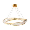 Ver imagem 1 de Lustre Pendente Taschibra Revolve Led Bivolt Dourado 3000k Luz Amarela 15051013