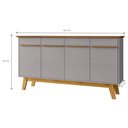 Ver imagem 6 de Aparador Buffet Opala Cinamomo com Off-white - Bechara