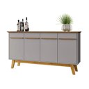 Ver imagem 1 de Aparador Buffet Opala Cinamomo com Off-white - Bechara