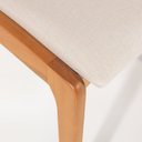 Ver imagem 5 de Conjuto Sala de Jantar com 1 Mesa Tampo Laminado com Vidro 160cm e 6 Cadeiras Verona