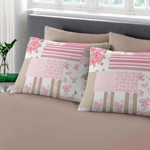 Jogo de Cama em Malha Casal 3 peças:azul - 4