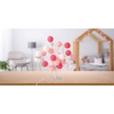 Ver imagem 3 de Luminária de Mesa Árvore de Luz Estilo Bonsai com Bolinhas Bivolt (tons de Rosa)