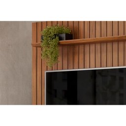 Painel Quarto P/ Tv até 70 Polegadas Lexus Ripado C/ Prateleira e Nichos179x183cm Freijó/off White - 7 Painel Quarto P/ Tv até 70 Polegadas Lexus Ripado C/ Prateleira e Nichos179x183cm Freijó/off White - 7