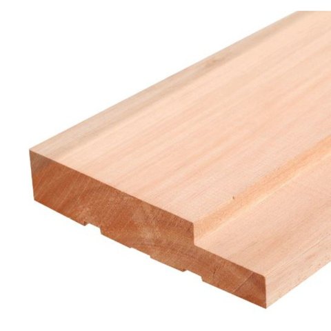 Jogo Batente de Eucalipto 14 cm Marrom/Vermelho Woodforce