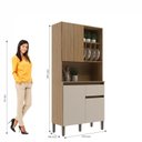 Ver imagem 5 de Armário Kit Cozinha com 3 Portas, 1 Gaveta Ac4310