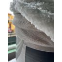 Ver imagem 2 de Cobertor Casal Flannel Liso Com Sherpa 1,80x2,30m:Perola