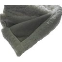 Ver imagem 3 de Cobertor Casal Flannel Liso Com Sherpa 1,80x2,30m:Perola
