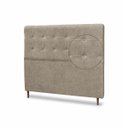 Ver imagem 5 de Cabeceira para Cama Casal Estofada 1,38 ,Mts Liz Vilajo: Suede Crush Cappucino